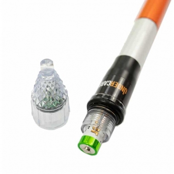 UNDERCARP - Marker karpiowy / Tyczka KOLOR CZRWONY - świecący led 6m z czyjnikiem zmierzchu-10103
