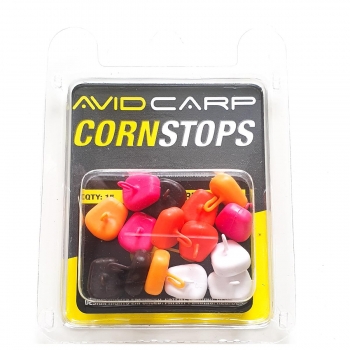 Avid CaCarp Corn Stops / Stopery w formie kukurydzy pływającej Multi Kolor 15szt / krotkie
