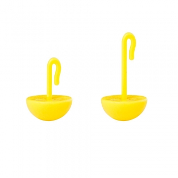 Avid Carp Mega Sight Stops Floating Long Yellow 10mm / Stopery w formie kulki pływającej Żółte 15szt / Długie /10m