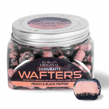 SONUBAITS Wafters Orginal Peach&Black Pepper 12&15mm Barrels / Dumblles Brzoskwinia&Czarny pieprz