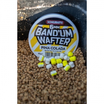 SONUBAITS Band'Um Wafters 6mm Pineapple & Coconut Wafters 6mm-10845