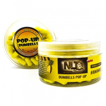 NLT FOOD - Dumbells POP-UP #ANANAS 10mm 80g-13044