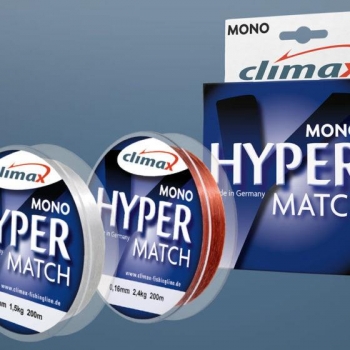 CLIMAX - Żyłka spławikowa HYPER MATCH MONO 0,16mm 200m 2,5kg-13280
