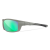 Wiley X okulary GRID CaptivateTM Polarized Green Mirror Matte Cool Grey Frame-13931