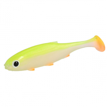 MIKADO Przynęta REAL FISH 10cm LIME BACK 4szt. / PMRFR-10-LIME-B