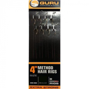 GURU Gotowe Przypony Method Hair Rigs WITH SPEEDSTOPS 10cm - ROZ.12 / 9lb