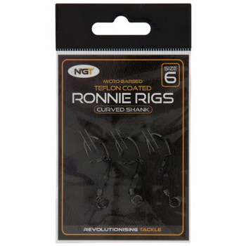 NGT - Zestaw gotowych 3 przyponów Ronnie Rigs 6