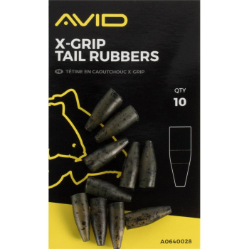 Avid Carp X-Grip Tail Rubbers / Ochraniacz na krętlik krótki 10szt