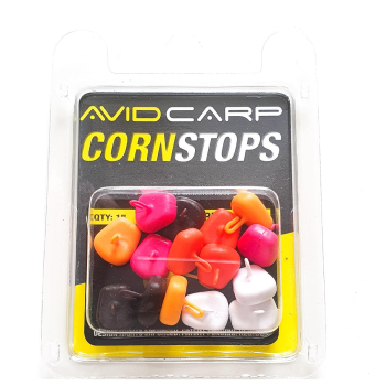 Avid CaCarp Corn Stops / Stopery w formie kukurydzy pływającej Multi Kolor 15szt / długie