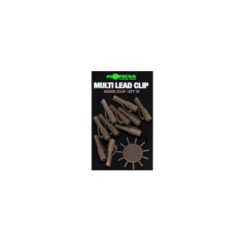 KORDA Multi Lead Clip Gravel/Clay / Bezpieczny kliips