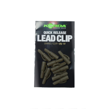 KORDA QC Lead Clip Gravel/Clay / Bezpieczny Klips QC