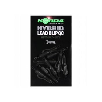 KORDA Hybrid Lead Clip QC Weed/Silt / Bezpieczny klips