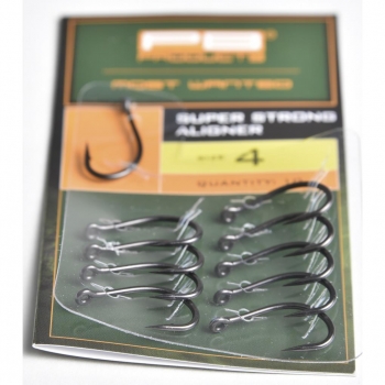 PB Products Super Strong Aligner Hook DBF size 4 10szt haki karpiowe-3523