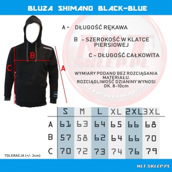 Shimano Bluza Black-Blue unisex-3829