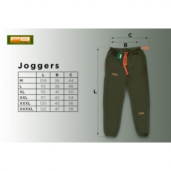 PB Products - Spodnie ocieplane - Joggers size L / XL / XXL / XXXL-4793