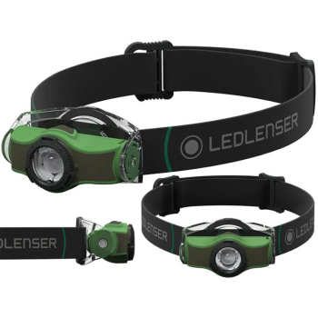  Ledlenser Czołówka - Latarka czołowa MH4 (black/green) 200 Lumens -130m -6523