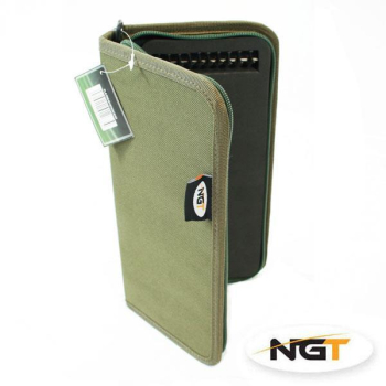 NGT - Piórnik materiałowy na przypony - Stiff Rig Wallet With Pins (940)-757