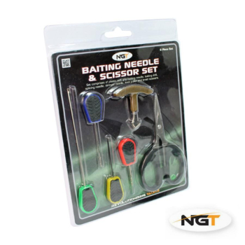 NGT - Zestaw narzędzi 6 sztuk plastikowy (igły, wiertło, zaciskacz, nożyczki)-811