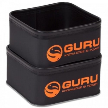 GURU Zestaw pokrowców, pojemników Guru Fusion 300 Bait Pro + 200 Bait Pro / 18 x 18 x 9 cm