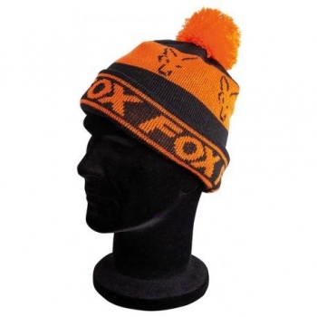 FOX Czapka Fox Black/Orange - Lined Bobble Hat CPR991-8443