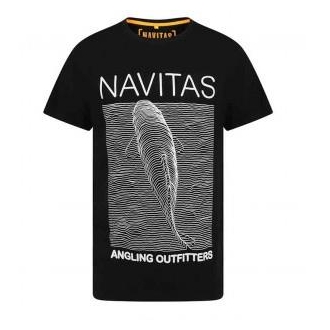 NAVITAS Koszulka / T-shirt JOY TEE BLACK Rozmiar: XXL