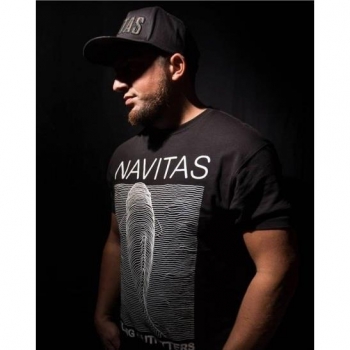 NAVITAS Koszulka / T-shirt JOY TEE BLACK Rozmiar: S-8782