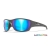 Okulary Wiley X - Climb Matte Grey Frame Captivate Pol Blue Mirror - okulary polaryzacyjne