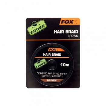 FOX Hair Braid miękka pleciona do tworzenia włosa 10m Brown